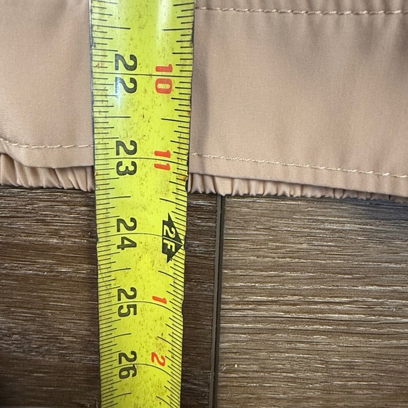 J. Crew Women's Lightweight Utility Bomber Jacket Zip Front Thin Silky M Neutral - Picture 10 of 12